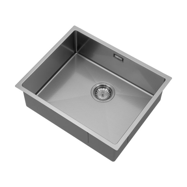 Hex Uno 500 Textured Kitchen Sink - Gunmetal